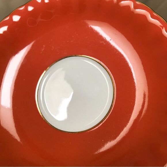 Ansley Floral Bone China Teacup and Saucer - Picture 8 of 11